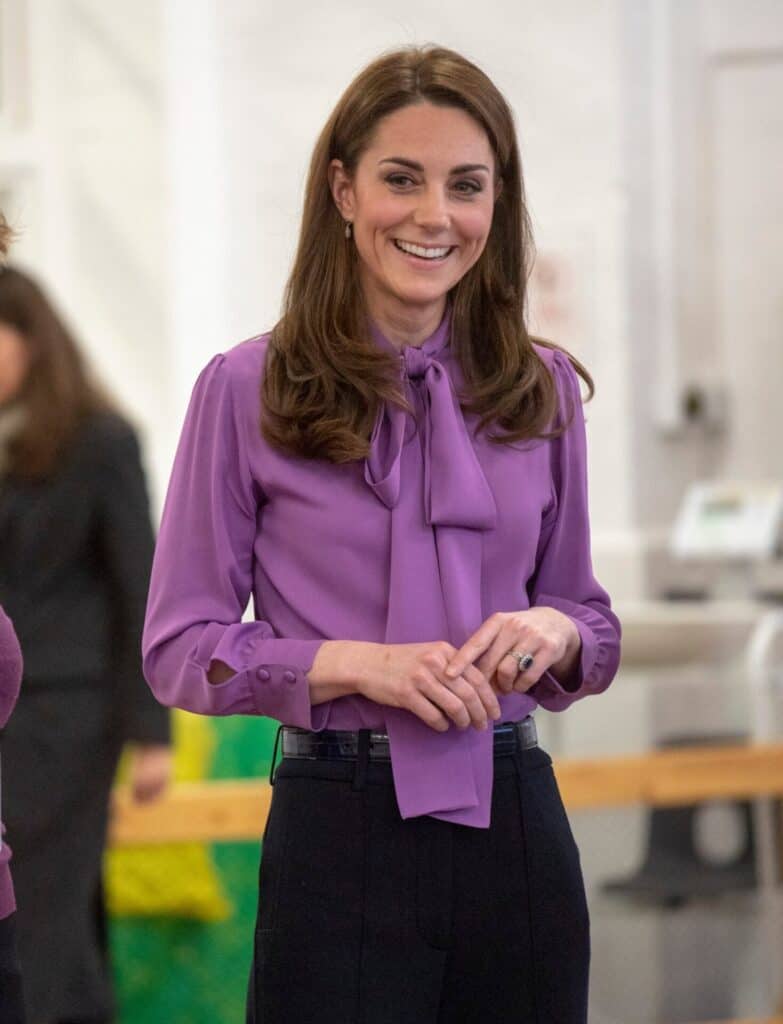 Kate Middleton Loves A Fun Blouse Detail And We Re Here For It Dress