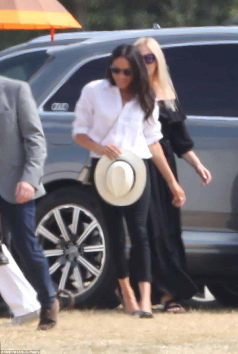 Duchess Meghan arrives in Ascot for Second Day of Audi Polo Match ...