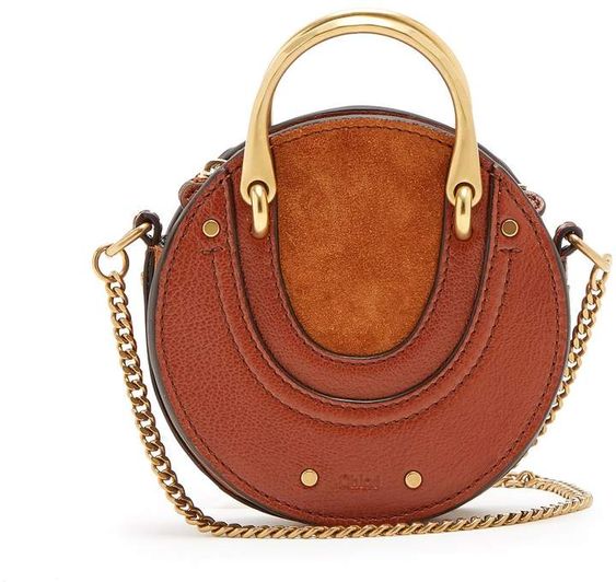 Chloe Pixie Leather and Suede Crossbody Bag-Meghan Markle