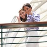 The Duchess of Cambridge and Duchess of Sussex together at Wimbledon
