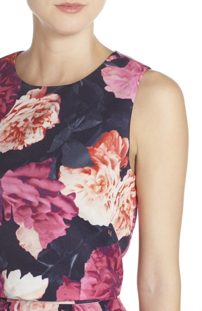 Eliza J Floral Print Crop Top-Meghan Markle - Dress Like A Duchess