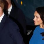 Meghan Markle in Blue Jason Wu for 100 Days to Peace Gala