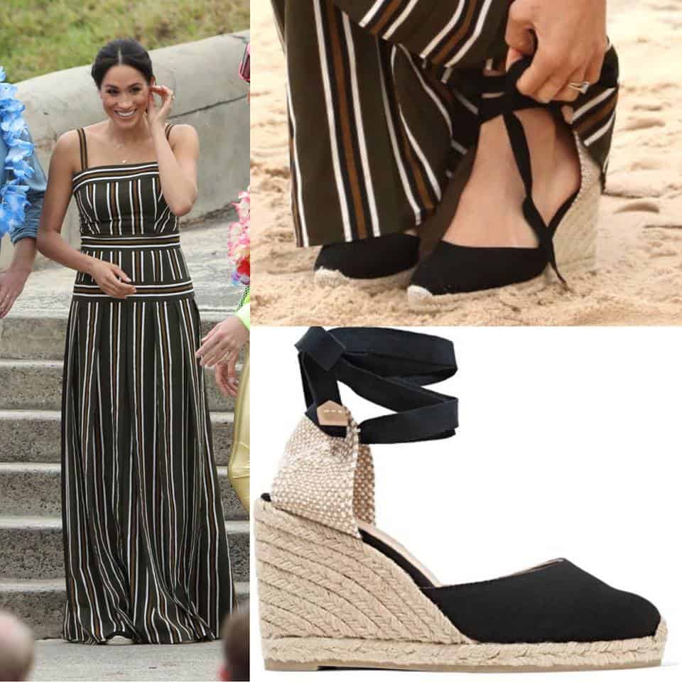 Image result for meghan markle in wedges