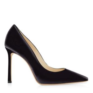 Jimmy Choo Black Velvet Romy 100 Pumps-Kate Middleton - Dress Like A ...