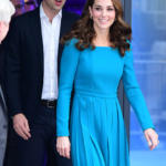 The Duchess of Cambridge in Teal Emilia Wickstead for Visit to the BBC
