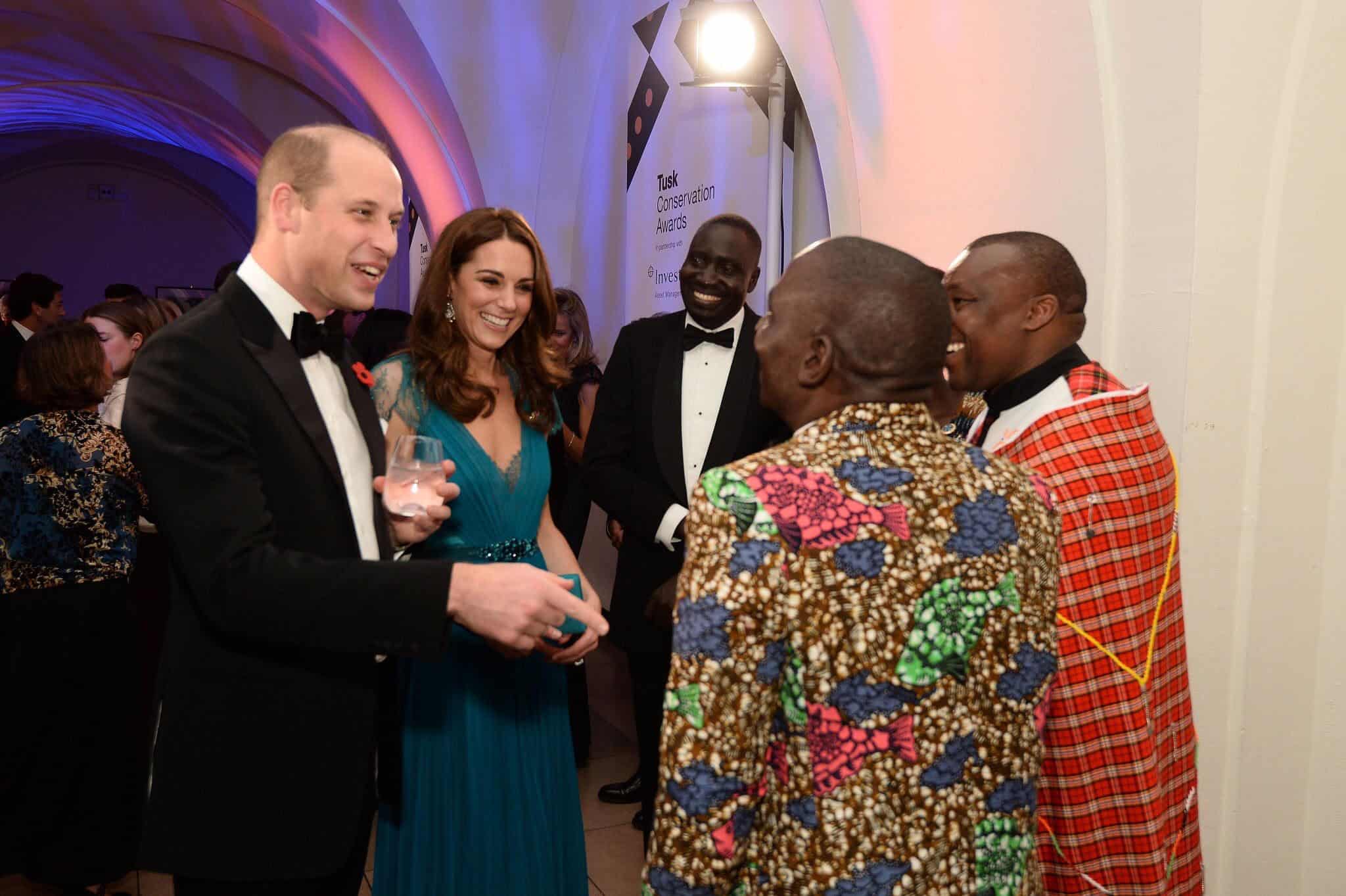 Kate Middleton Wears Jenny Packham Repeat For Tusk Conservation Awards ...