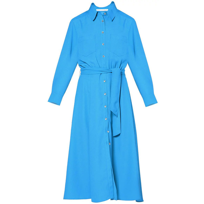 Veronica Beard 'Cary' Dress (Sky Blue)-Meghan Markle