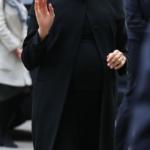 Meghan Markle in Black Givenchy for Visit to the ACU