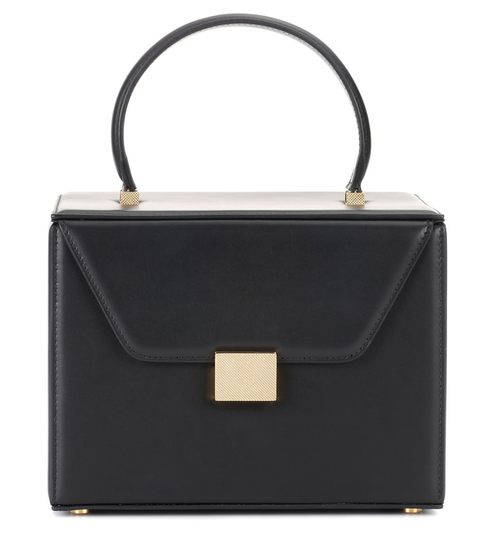 Victoria Beckham 'Vanity Box' Black Handbag-Meghan Markle