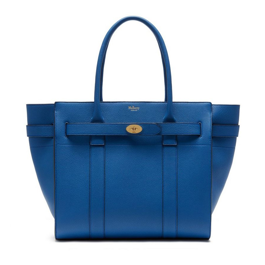 Mulberry 'Blue' Bayswater Tote-Meghan Markle