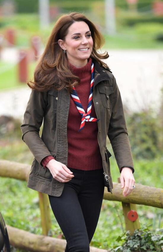 The Duchess of Cambridge Spotted with Prince Louis in Hyde Park - Dress ...
