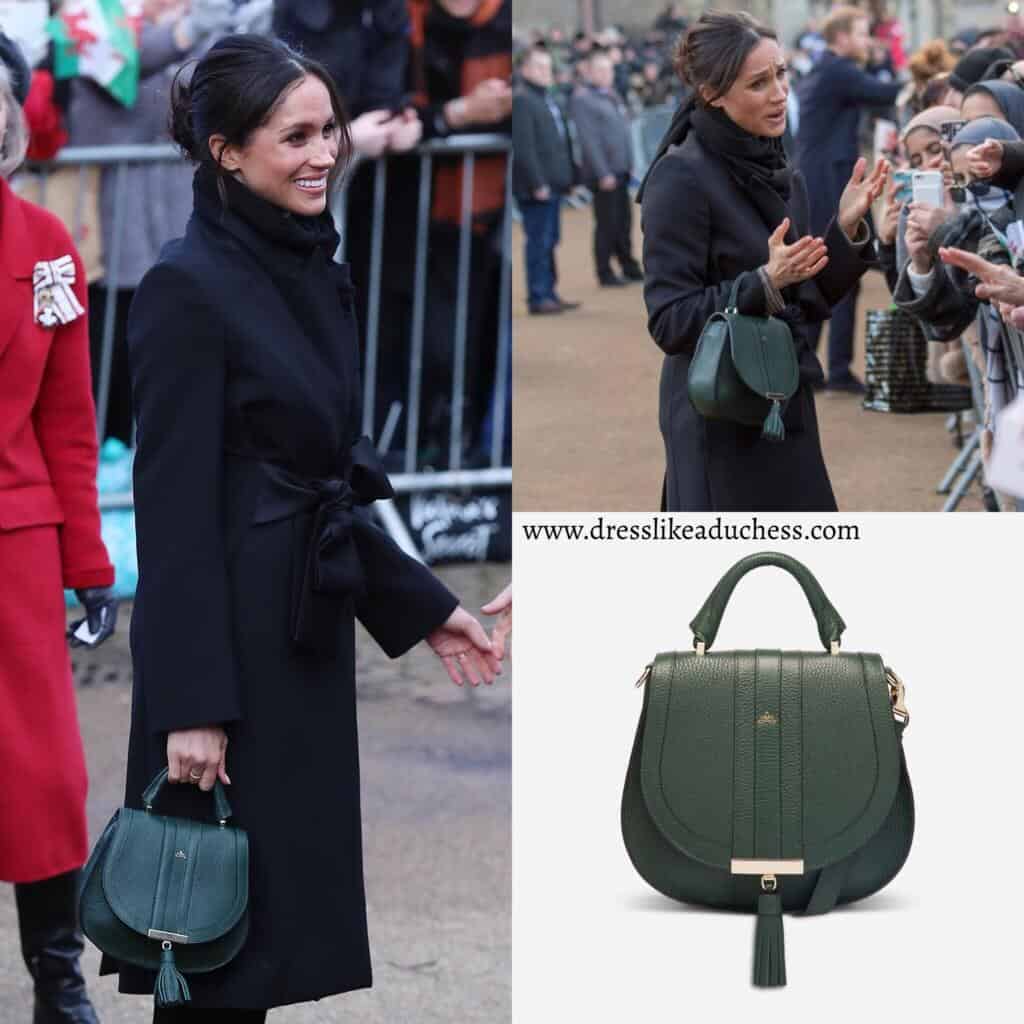 Marc Jacobs Green Snapshot Small Camera Bag - Meghan Markle's