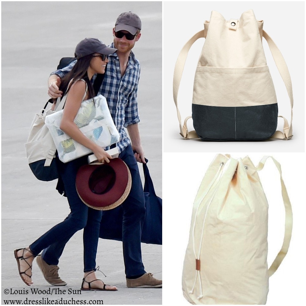 Everlane The Beach Canvas Backpack - Meghan Markle's Handbags