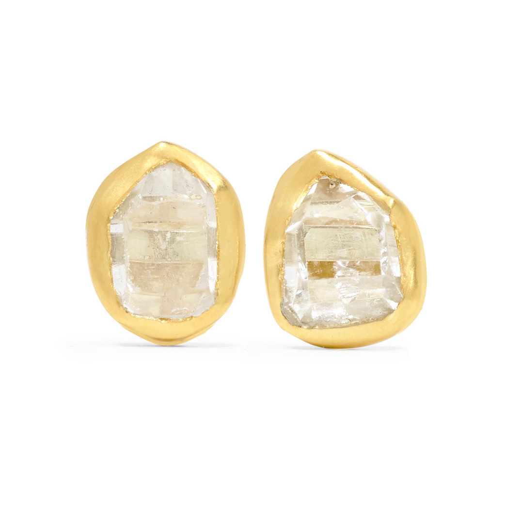 Pippa Small Herkimer Diamond Earrings-Meghan Markle