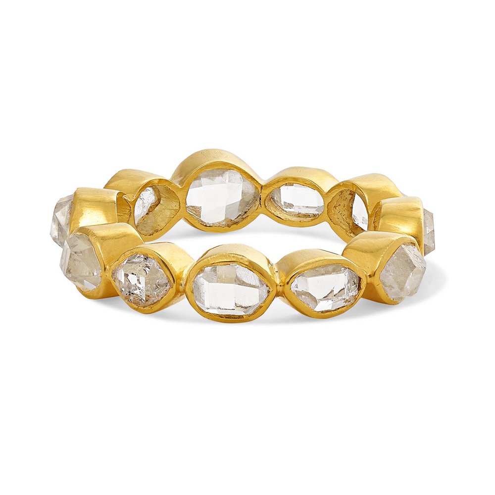 Pippa Small Crystallinity Herkimer Diamond Ring-Meghan Markle