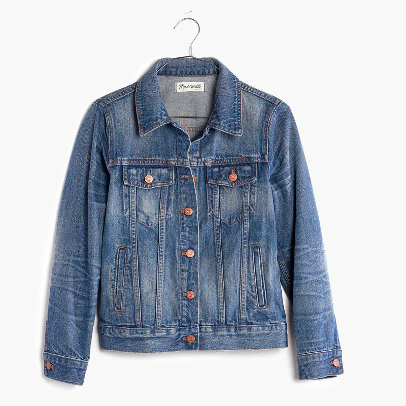 Madewell 'The Jean Jacket' in Pinter Wash-Meghan Markle