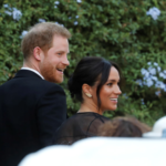 Meghan Markle Wears Valentino Puff Sleeve Dress at Wedding in Rome