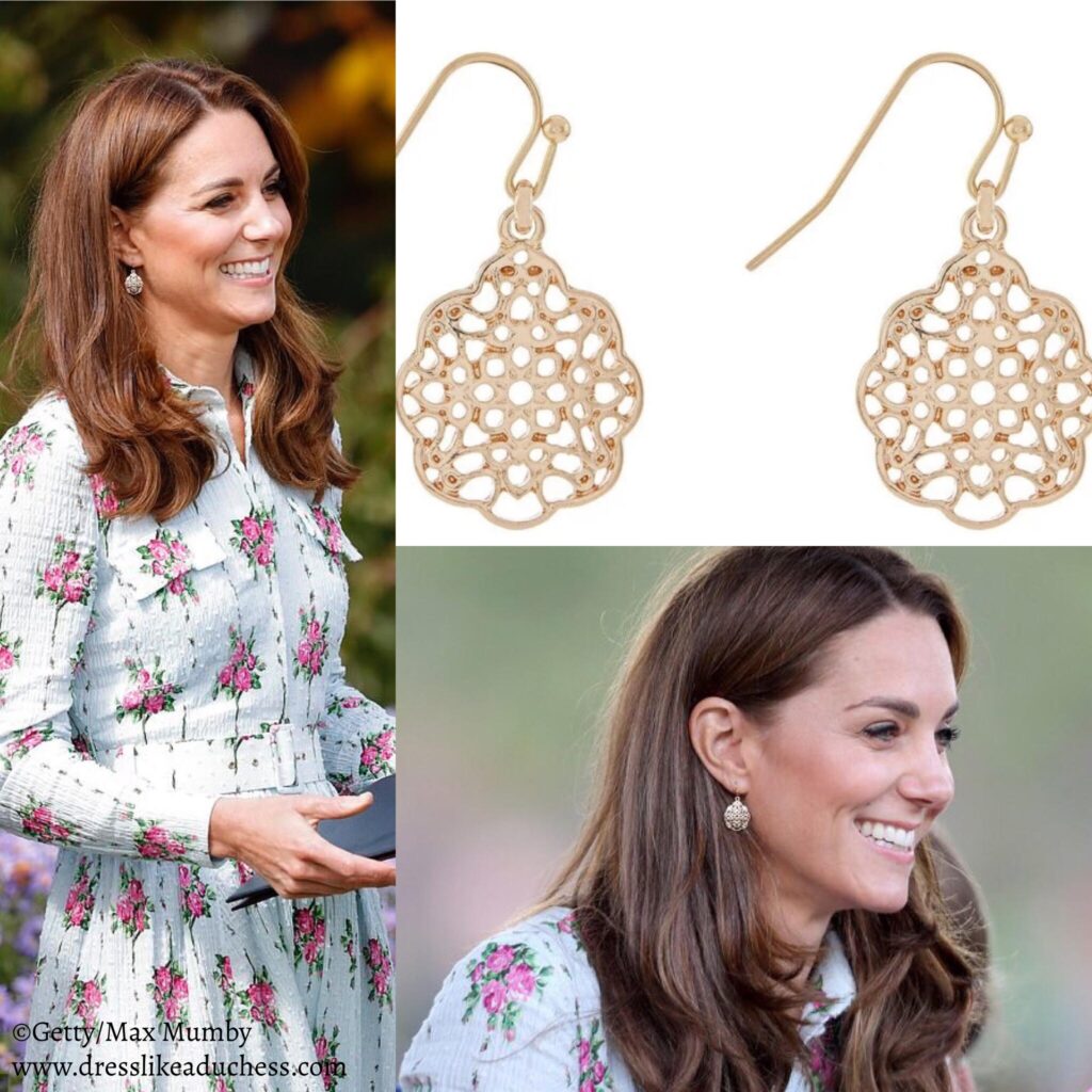 Duchess of Cambridge in Floral Emilia Wickstead at Back to Nature ...
