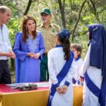 Kate Middleton in Colorful Karuk for Day 2 of the Royal Tour of Pakistan