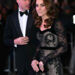 Duchess of Cambridge in Lace Alexander McQueen for Royal Variety Performance