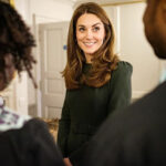 Kate Middleton in Beulah London for Afternoon Tea at Kensington Palace
