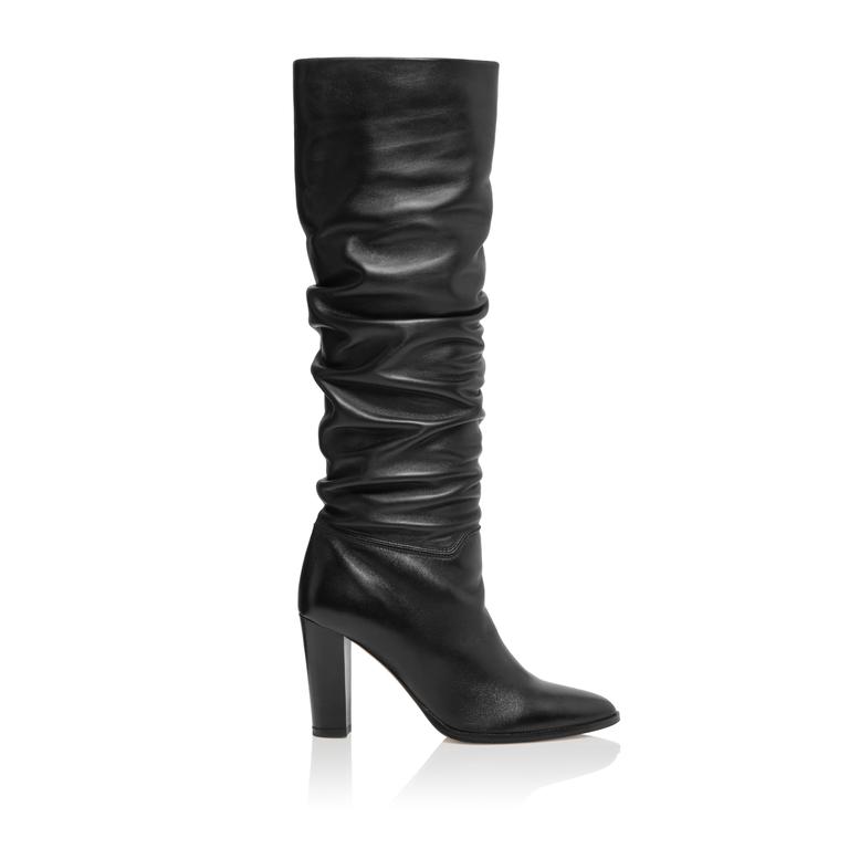 Tamara Mellon PIC Knee High Nappa Black Boots-Meghan Markle