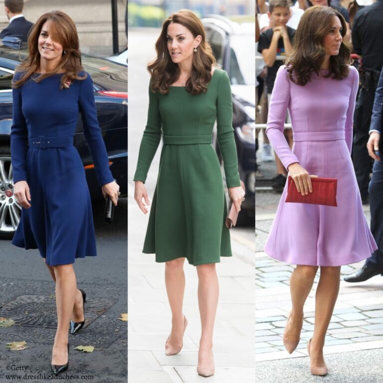The Duchess of Cambridge in Emilia Wickstead for Launch of National ...