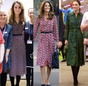 Duchess of Cambridge in Michael Kors for Maternity Ward Visit - Dress ...