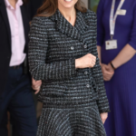 Duchess of Cambridge in Tweed Dolce & Gabbana for Children’s Hospital Visit