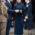 Duchess of Cambridge in Military-Inspired Alexander McQueen for Family Outing