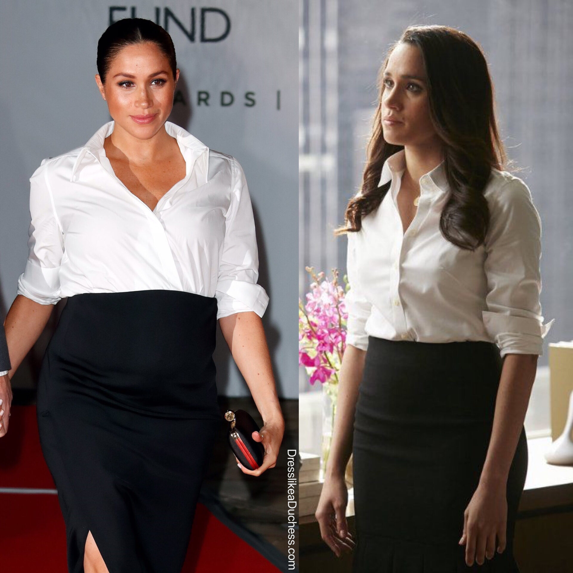 12 Times Meghan Markle Borrowed Style Inspo From Her Suits Closet For