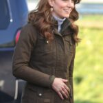 Kate Middleton in Barbour Jacket for Visit to Northern Ireland Farm and Stop at Social Cafe