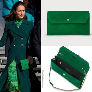 Kate Middleton Glam in Green for Start of Royal Tour Ireland - Dress ...