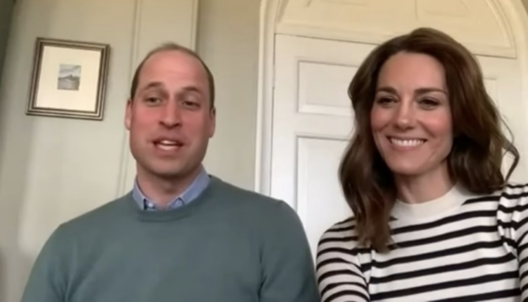 Kate Middleton in Striped Top for Zoom Interview on BBC - Dress Like A ...