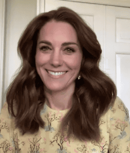 Kate Middleton in Springtime Yellow Tree Print Raey Dress - Dress Like ...