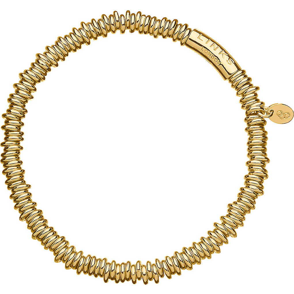 Links of London 'Sweetie' Gold Charm Bracelet-Meghan Markle