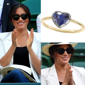 Meghan Markle's 7 Sweetest Heart Jewelry Accessories - Dress Like A Duchess