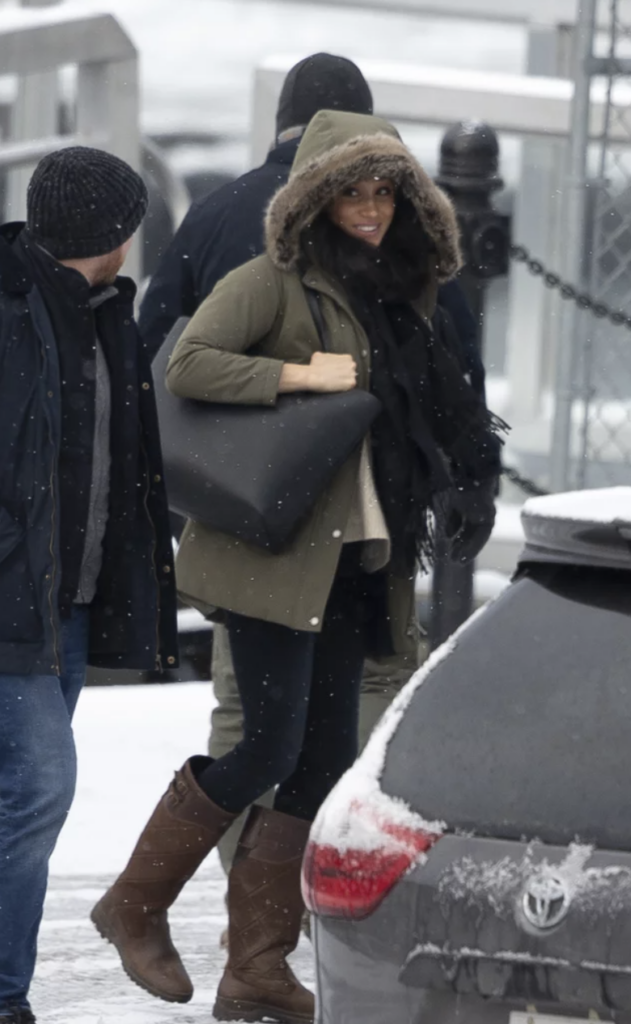 Meghan Markle's Most Iconic Snow Boots are Back in Stock - Dress Like A  Duchess
