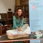 Kate Middleton Wears Green Boden Dress for Baby Basics Volunteer Event