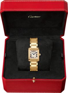 Cartier Gold Tank Francaise Watch-Meghan Markle