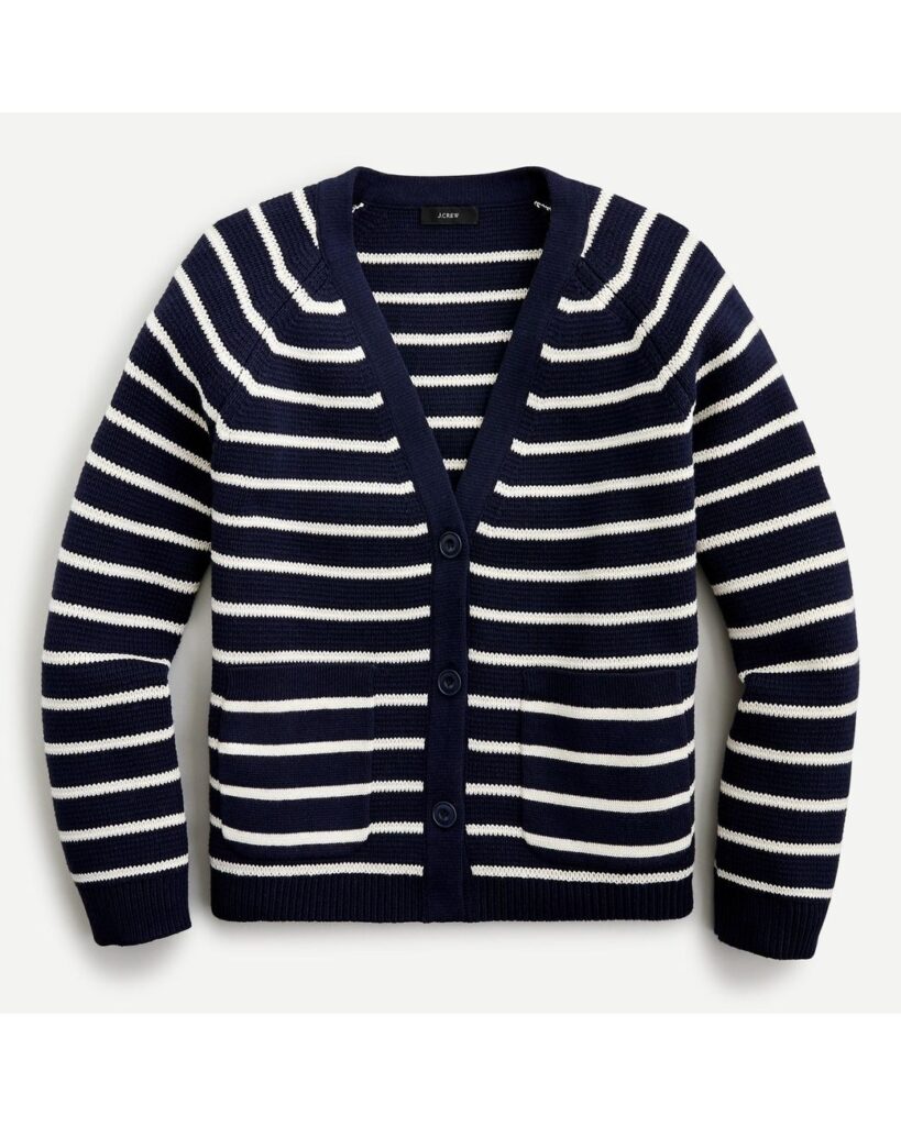J.Crew Navy Stripe Sweater-Meghan Markle - Dress Like A Duchess