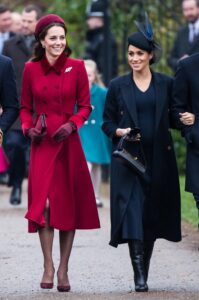 A Look Back at Meghan Markle and Kate Middleton's Chicest Christmas ...