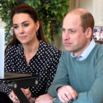 Kate Middleton in Equipment Blouse for Call Supporting Crisis Helpline