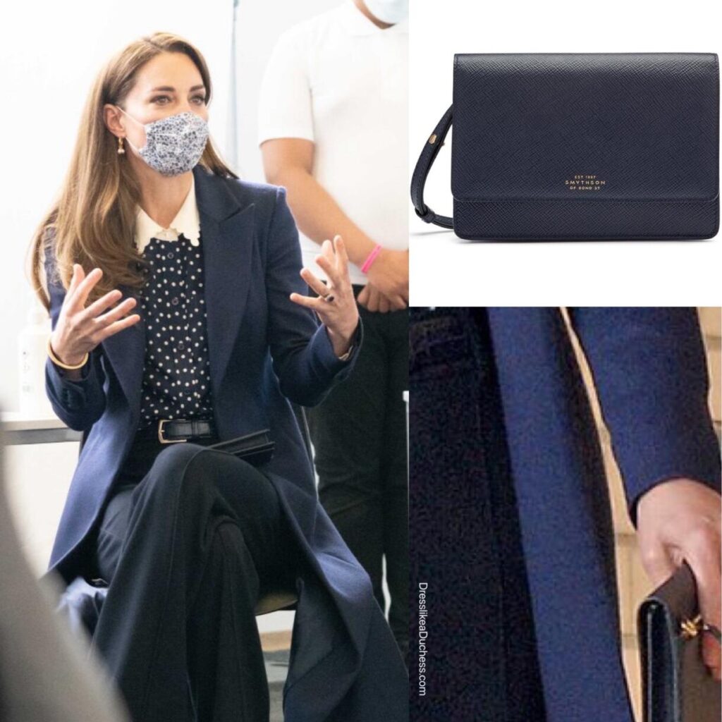 Kate Middleton's Black Smythson Tote Bag With Zip