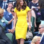 These Affordable Yellow Pencil Dresses Look Just Like Kate Middleton’s Wimbledon Style