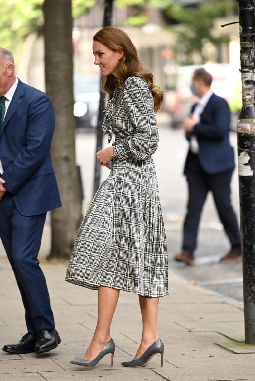 Kate Middleton Wears Zara Dress for University Visit - Dress Like A Duchess