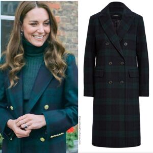 Kate Middleton in Holland Cooper Coat for Remembrance Video with ...