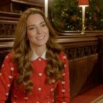 Kate Middleton Brings the Holiday Cheer in an Embellished Miu Miu Sweater