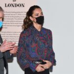 Kate Middleton in Paisley Ralph Lauren Blouse for Museum Visit