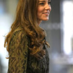Kate Middleton in Animal Print Derek Lam Shirtdress for Shout UK Visit